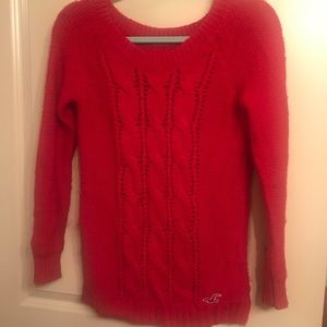 Red sweater